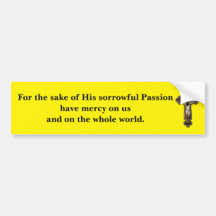 Divine Mercy Bumper Sticker