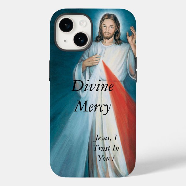 Divine Mercy Case-Mate iPhone Case (Back)
