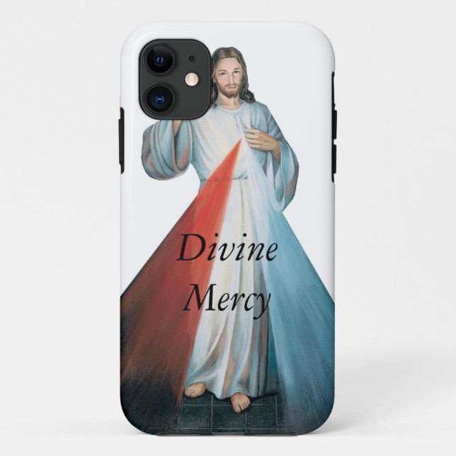 Divine Mercy Case-Mate iPhone Case (Back)