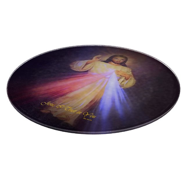 Divine Mercy Cutting Board (Corner)