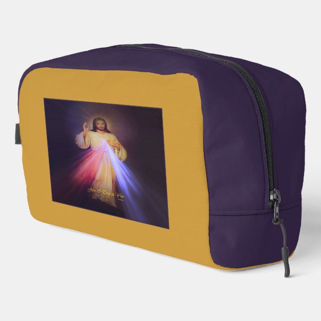 Divine Mercy Gold Dopp Kit (Right Corner)
