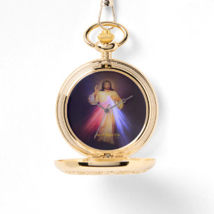 Divine Mercy Gold Watch