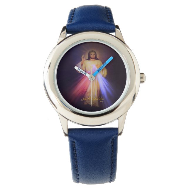 Divine Mercy Gold Watch (Front)