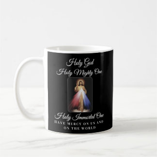 Divine Mercy Holy God Holy Mighty One Prayer Catho Coffee Mug
