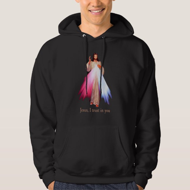 Divine Mercy Jesus I Trust In You Hoodie (Front)