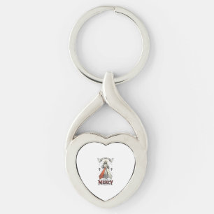 Divine Mercy Jesus I Trust in You Vintage Shirt De Key Ring