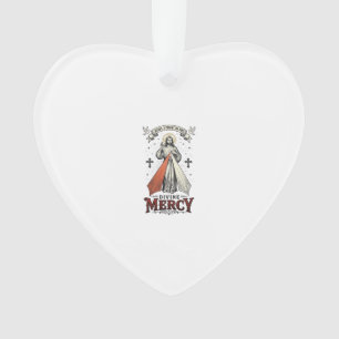 Divine Mercy Jesus I Trust in You Vintage Shirt De Ornament