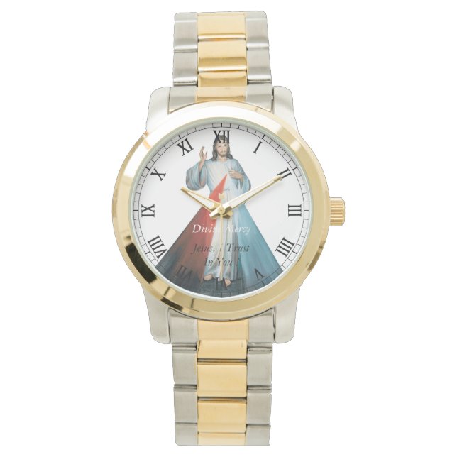 Divine Mercy Jesus, I Trust In You ! Watch (Front)