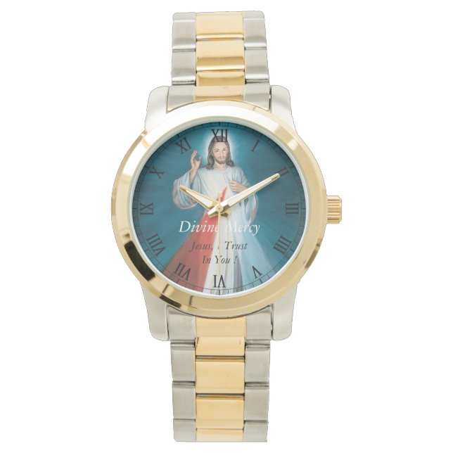 Divine Mercy Jesus, I Trust In You ! Watch (Front)