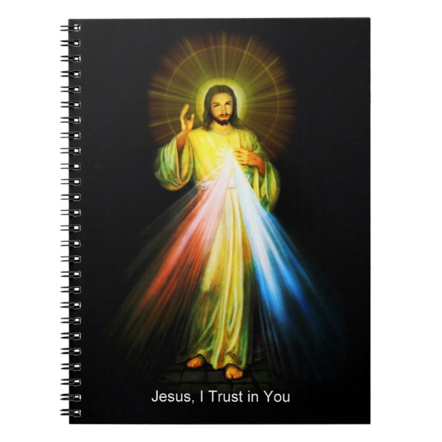 Divine Mercy Jesus Notebook (Front)