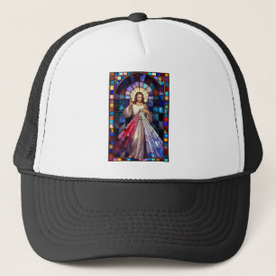 Divine Mercy Jesus Trucker Hat