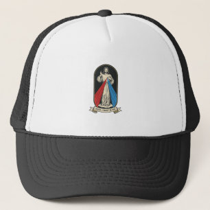 Divine Mercy Jesus Vintage Trucker Hat