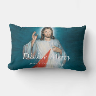 Divine Mercy Lumbar Cushion