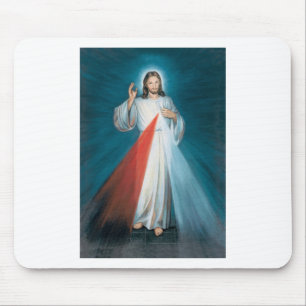 divine mercy mouse pad