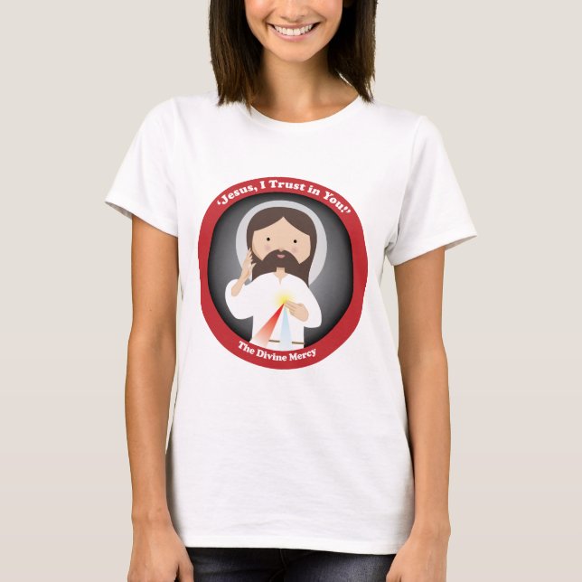 Divine Mercy of Jesus T-Shirt (Front)