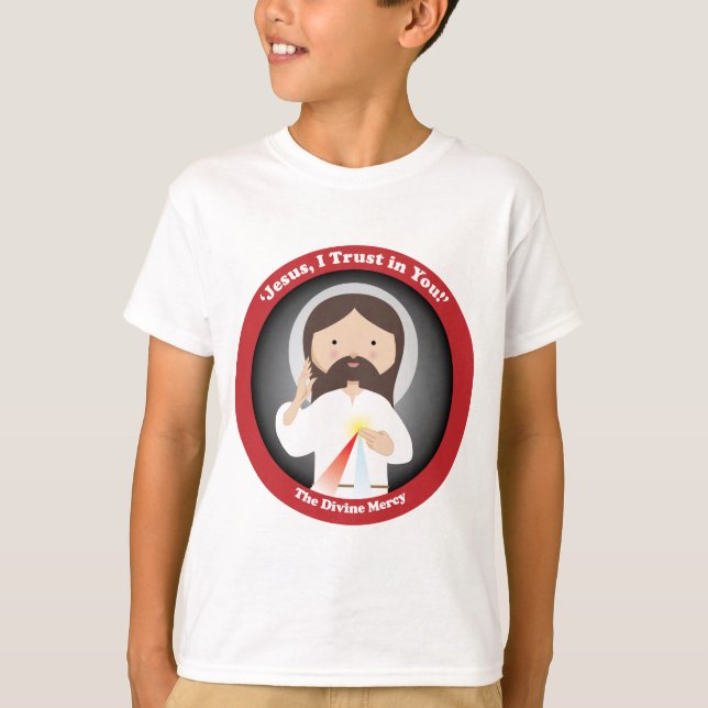 Divine Mercy of Jesus T-Shirt (Front)