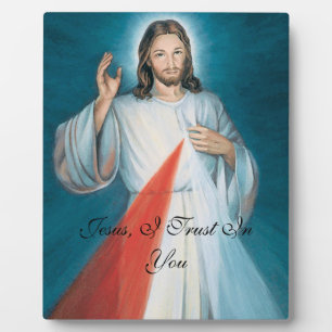 divine mercy plaque