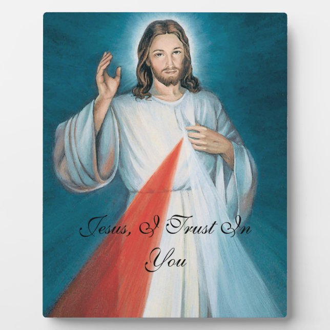 divine mercy plaque (Front)