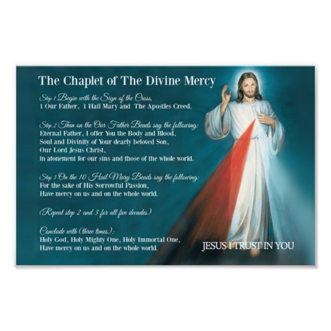 Divine Mercy Poster (Front)