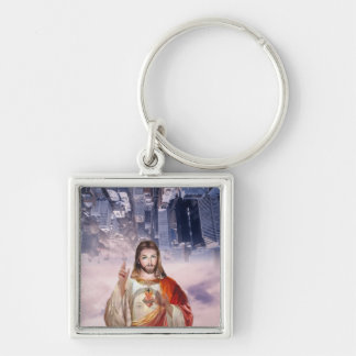 Divine Mercy, St. Faustina, Jesus I Trust in You Key Ring