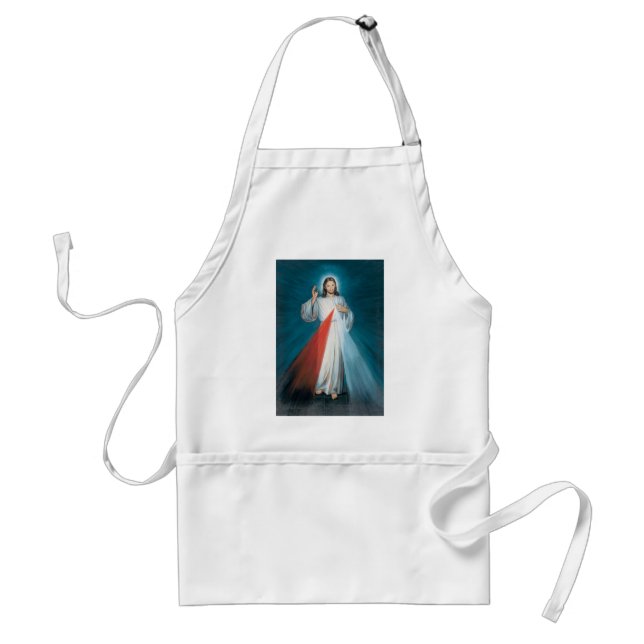 divine mercy standard apron (Front)