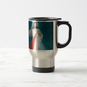 divine mercy travel mug