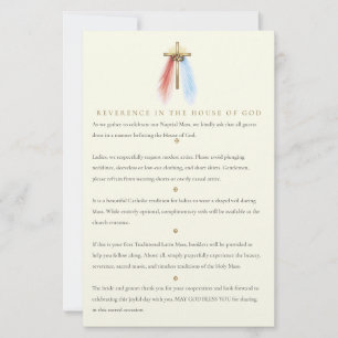 Divine Mercy Wedding Guest Attire & Etiquette Stationery