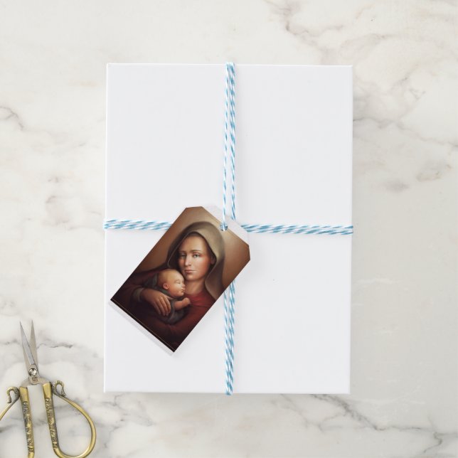 Divine Motherhood Gift Tags (With Twine)