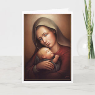 Divine Motherhood Holiday Card