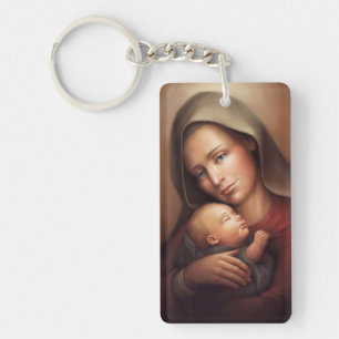 Divine Motherhood Key Ring