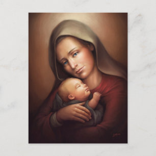 Divine Motherhood Postcard