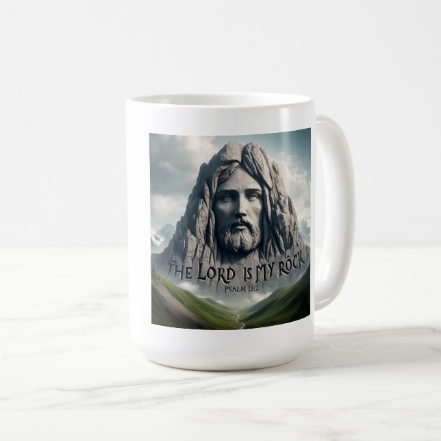 Divine Presence Among the Mountains Coffee Mug (Front Right)