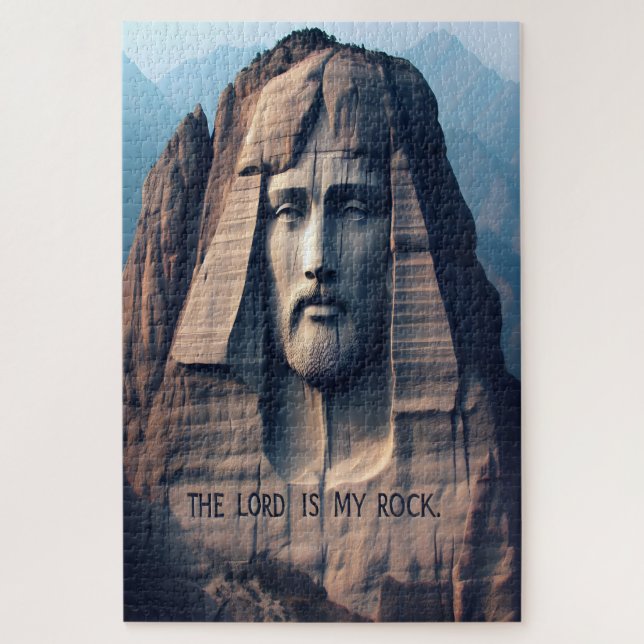 Divine Presence Among the Mountains Jigsaw Puzzle (Vertical)