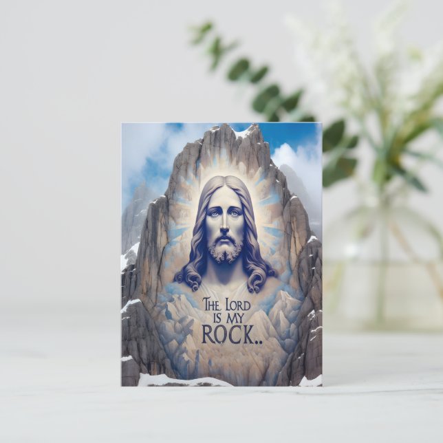 Divine Presence Among the Mountains Postcard (Standing Front)