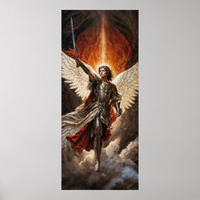 Divine Protector Archangel Michael  Poster (Front)