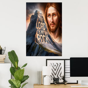 Divine Saviour: The Lord Is My Rock Poster