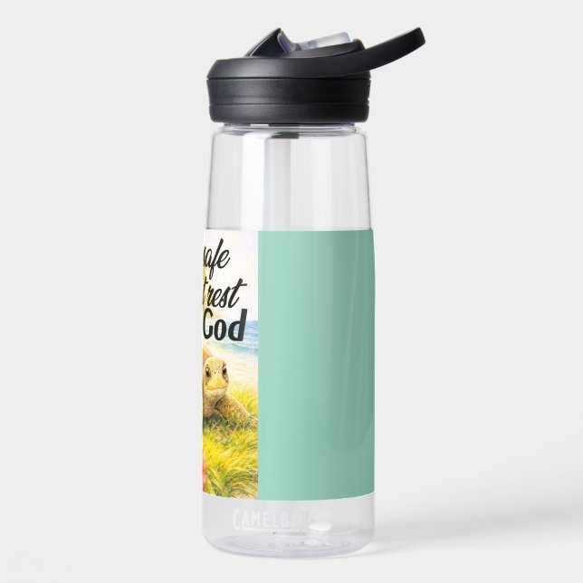 Divine Serenity Turtle Water Bottle (Left)