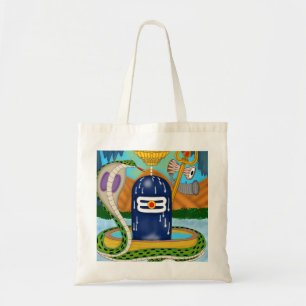 Divine Shivlingam Tote Bag – Spiritual Vibes Every