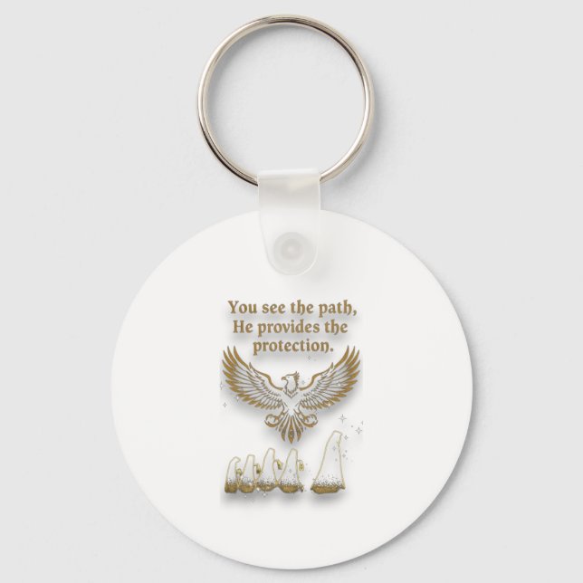 Divine Sight Spiritual Gear Collection  Key Ring (Front)