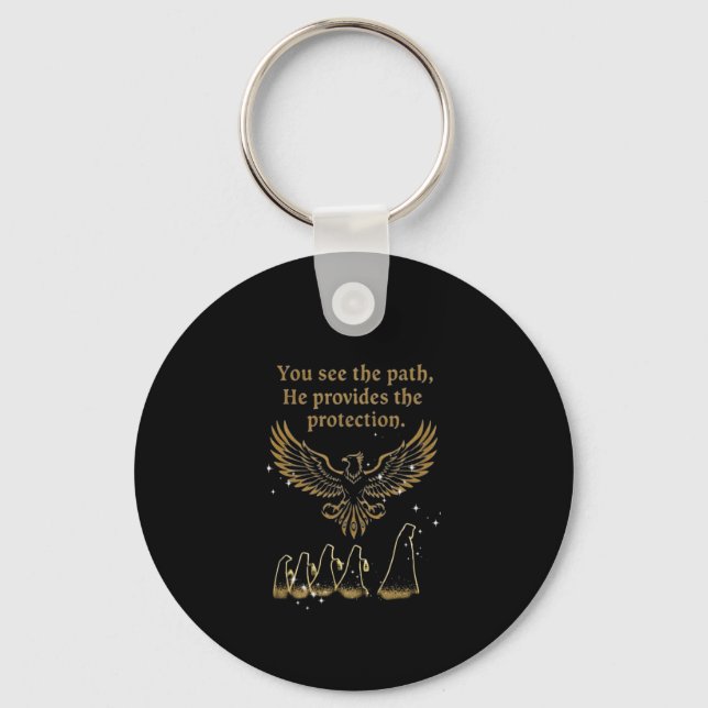 Divine Sight Spiritual Gear Collection  Key Ring (Back)