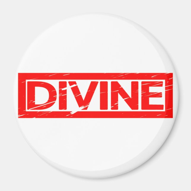 Divine Stamp Magnet (Front)