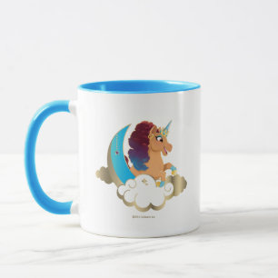 Divine the Unicorn   Moon & Clouds Mug
