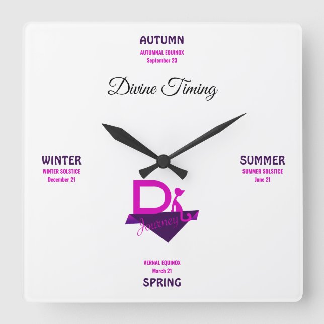Divine Timing Clock (Front)