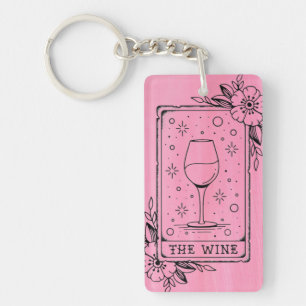 Divine Vino Tarot  Key Ring