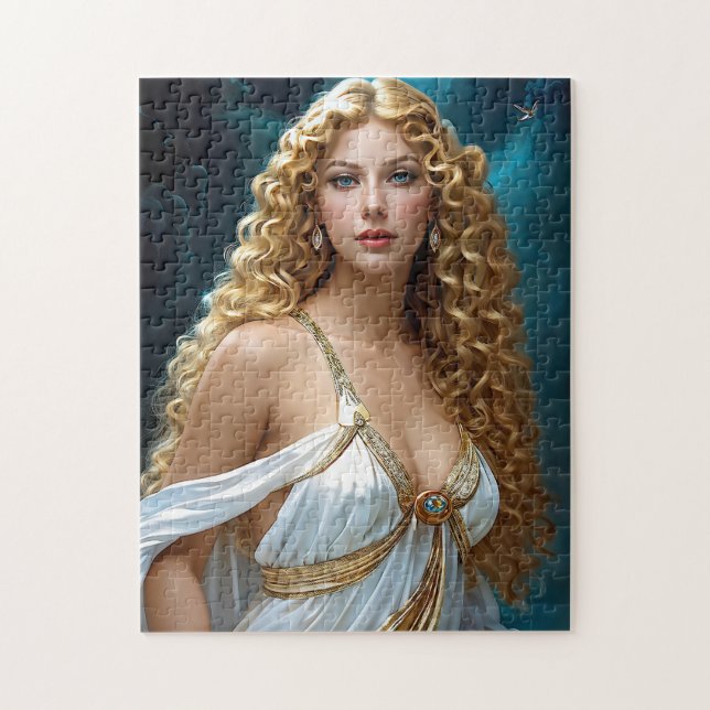 “Divine Vision of Aphrodite” Jigsaw Puzzle (Vertical)