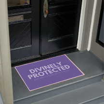Divinely Protected Door Mat