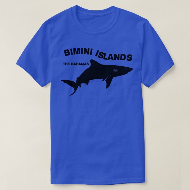 Diving at Bimini Islands The Bahamas T-Shirt (Design Front)