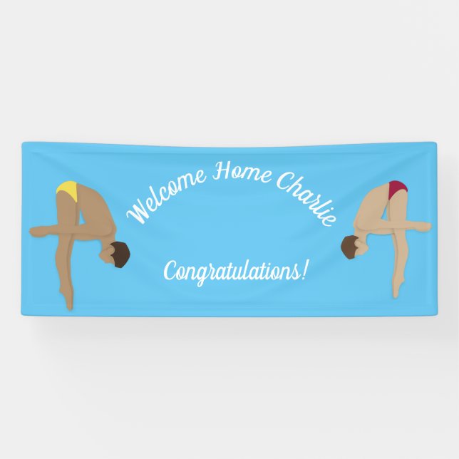 Diving Banner (Horizontal)