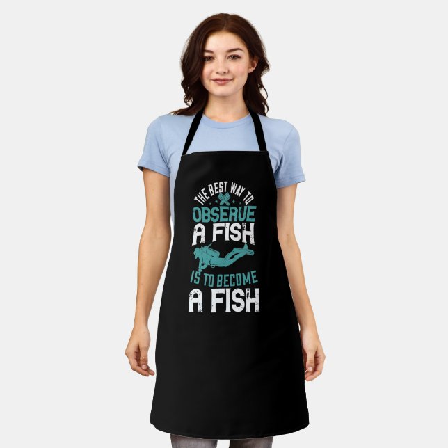 Diving - Best Way to observe a fish Apron (Worn)