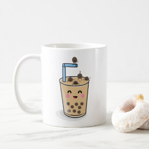 Diving Boba Pearl Tea Mug